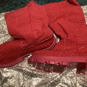 Fuchsia Winter Boots